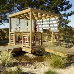 Pergola Bois avec Treillis